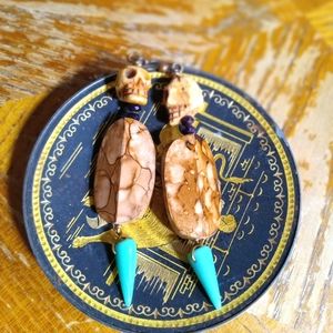 Women Skelton Earings